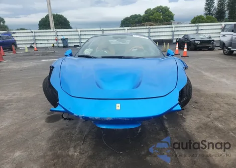 2022 Ferrari F8 Tributo из США, поврежденный, VIN ZFF92LLA2N0272257